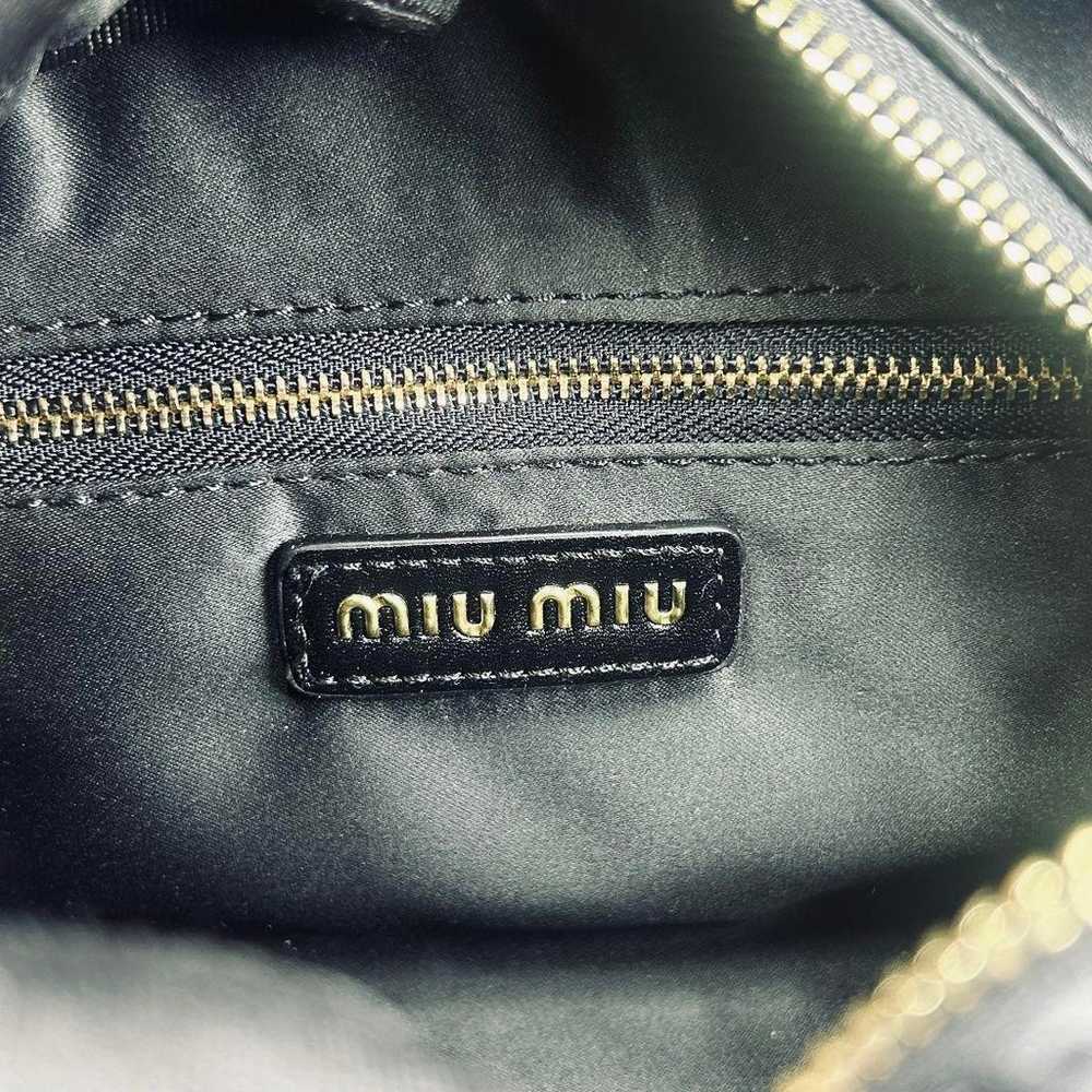 【Superb Condition ☆ With box】 MIUMIU Miu Miu Shou… - image 3