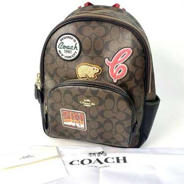 Excellent Condition Coach Signature Rucksack Backp