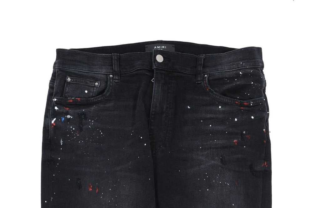 Amiri Paint Splatter Broken Knee Blowout Distress… - image 4