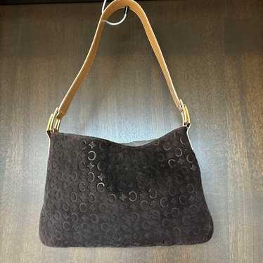 CELINE C Macadam One Shoulder Bag