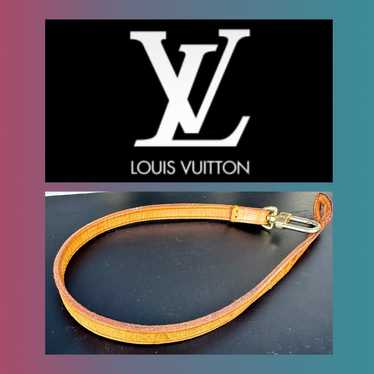 Louis Vuitton mild patina vachetta leather pochet… - image 1