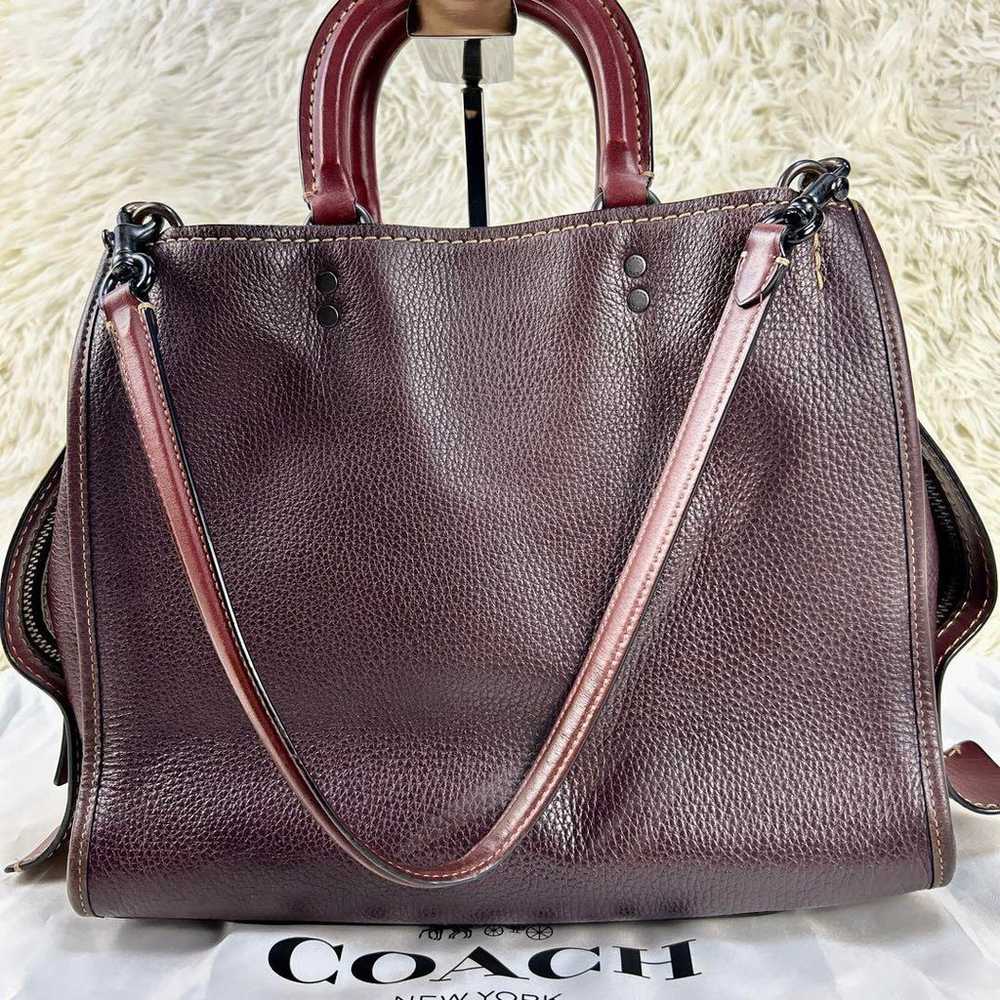 Popular and rare! ✨ Coach Rogue 30 2WAY Shoulder … - image 3