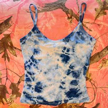 y2k vintage beach tie dye tank