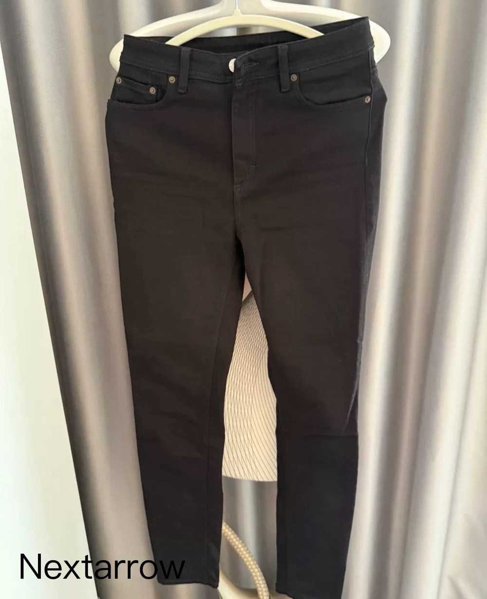 Acne Studios acne studios Plain black jeans 2410-… - image 1