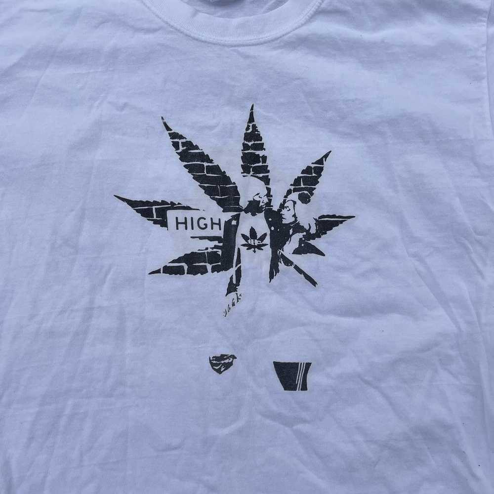 Band Tees × Streetwear × Vintage Vintage 90s Weed… - image 5