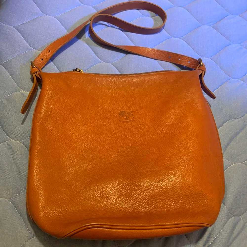 Il Bisonte Leather Shoulder Bag - image 1