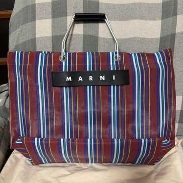 Marni Flower Cafe Stripe Bag