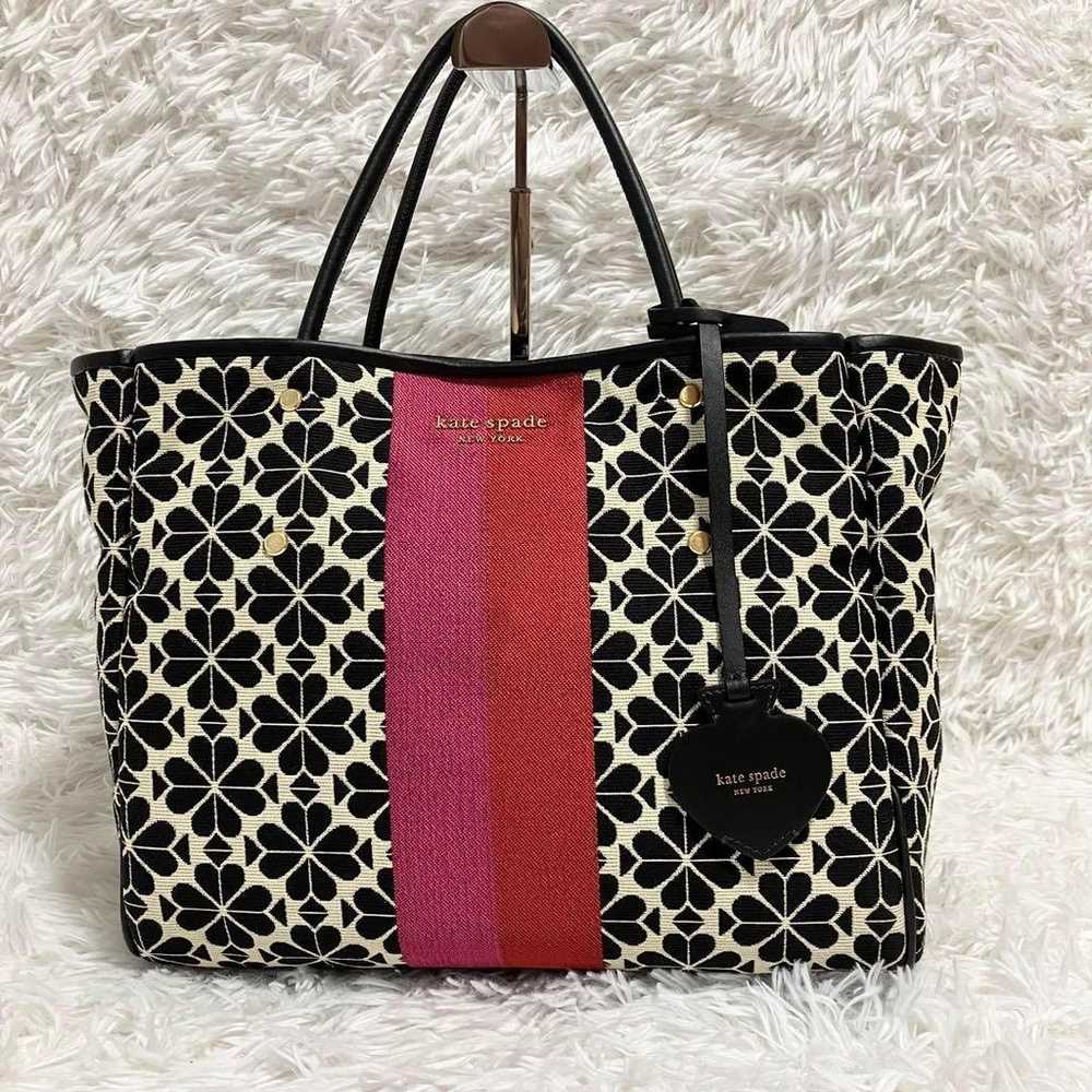 ✨Unused Class✨Kate Spade Tote Bag Flower Jacquard… - image 2