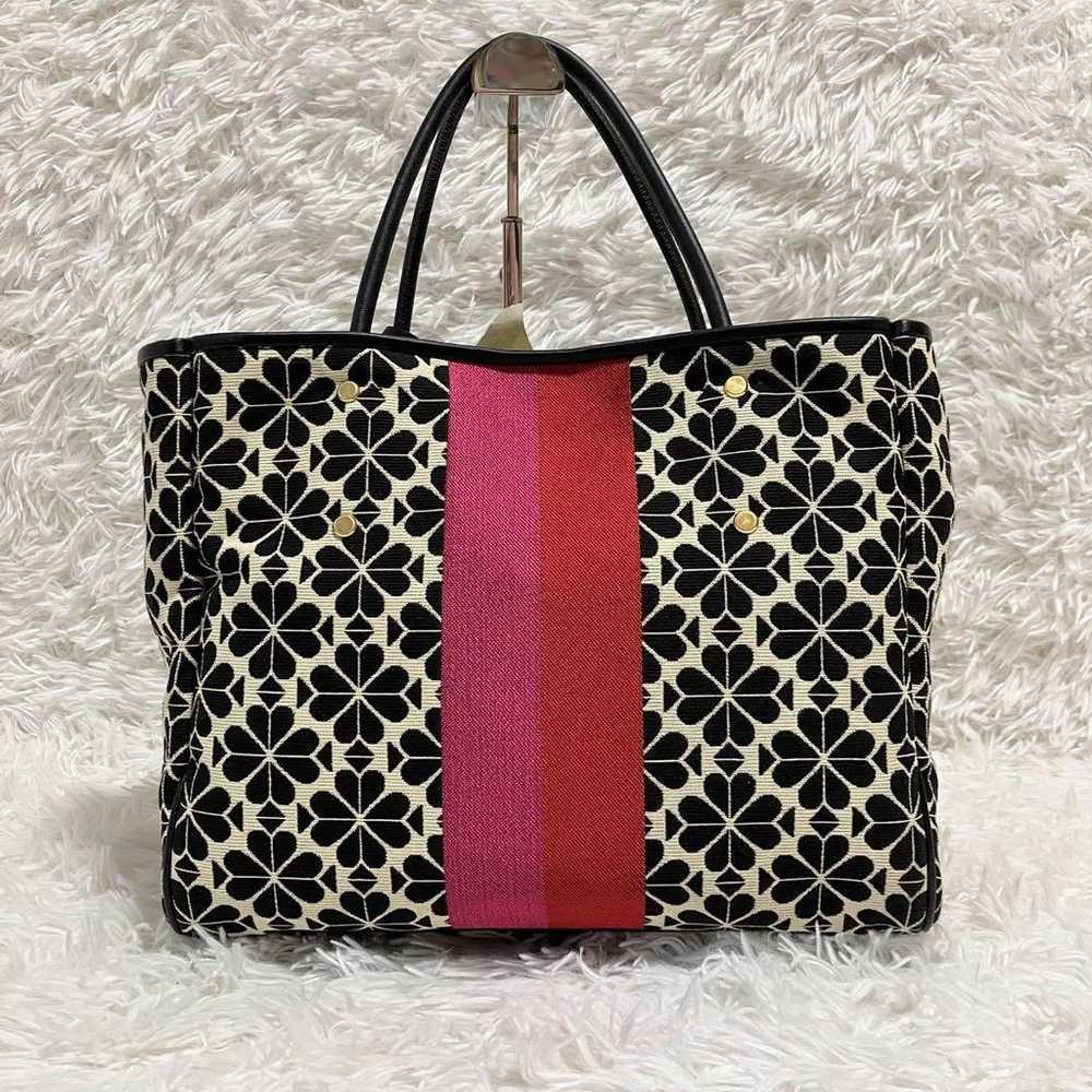 ✨Unused Class✨Kate Spade Tote Bag Flower Jacquard… - image 6