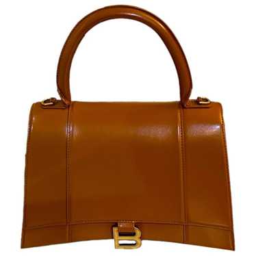 Balenciaga Hourglass leather handbag - image 1