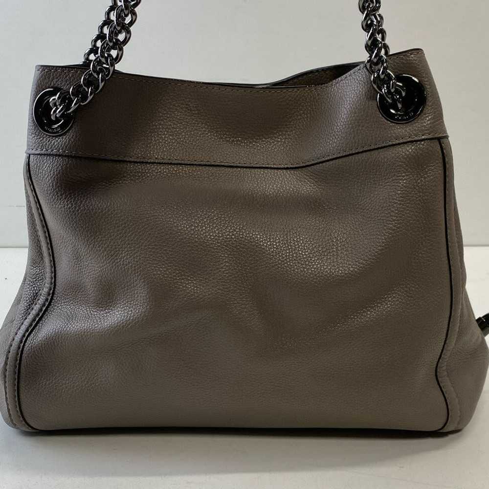 Coach Pebble Leather Edie Turnlock Shoulder Bag T… - image 2