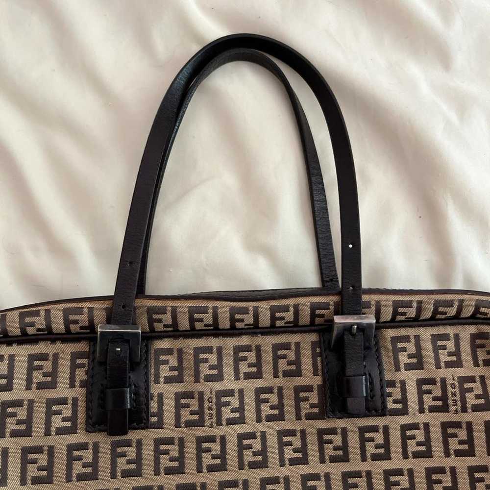 Fendi Cloth handbag - image 4