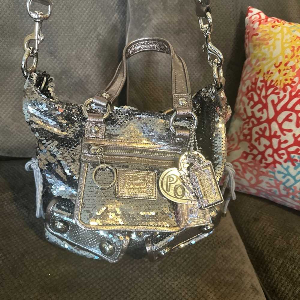 Limited Edition Coach Poppy Spotlight Silver Gunm… - image 11