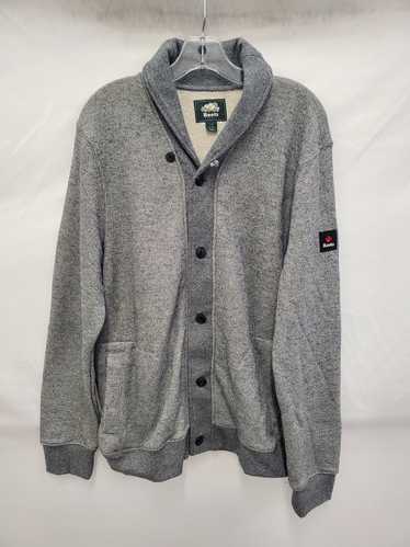 Roots Canada MN's Heather Gray Button Up Cardigan… - image 1