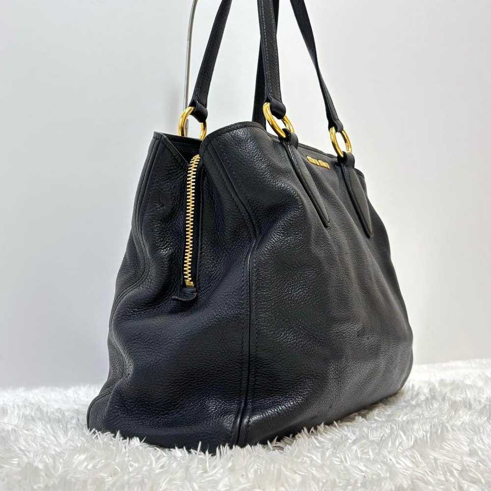 【Excellent condition】 Miu Miu Vittelo Caribe tote… - image 6