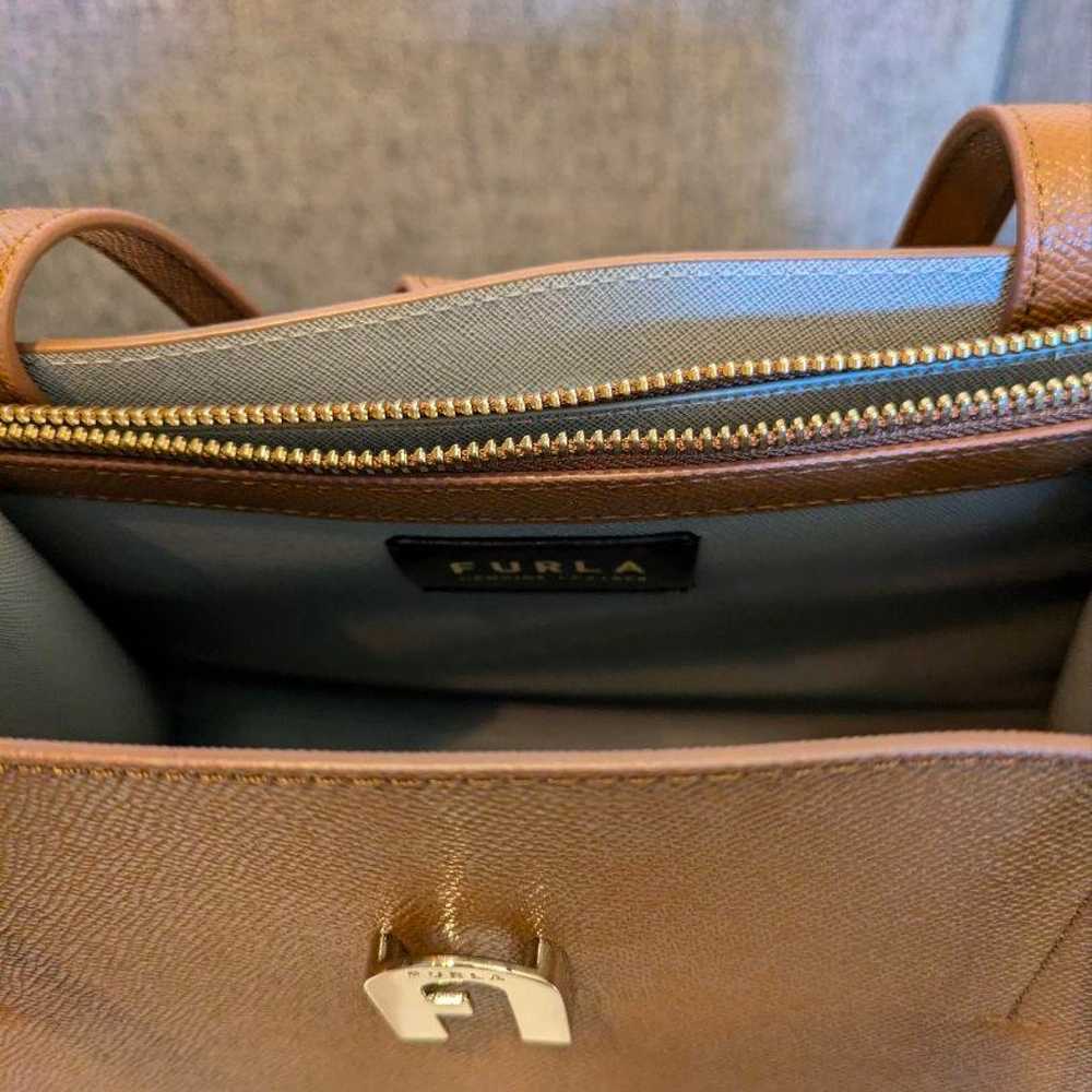 【Excellent Condition】 FURLA Sofia Tote Bag Handba… - image 7