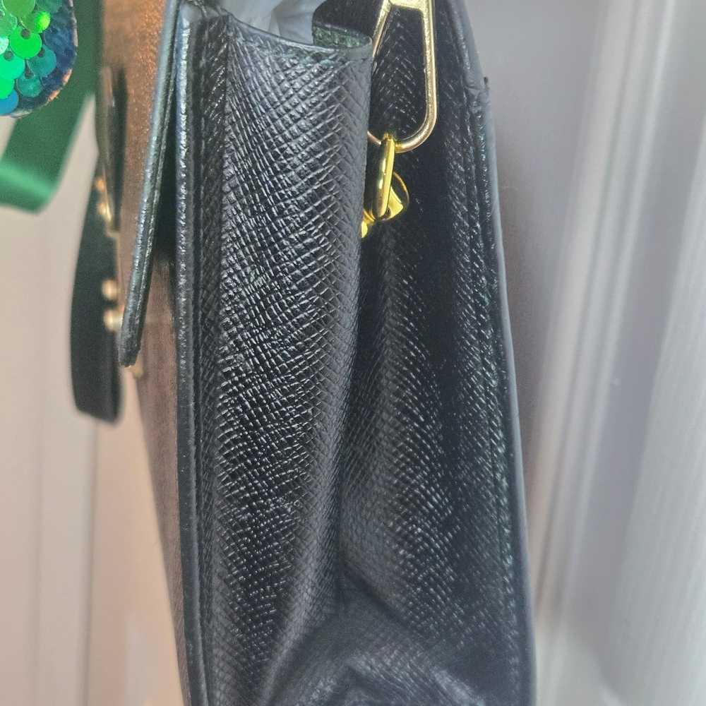 Louis Vuitton Black Taiga, Leather Crossbody Bag - image 4