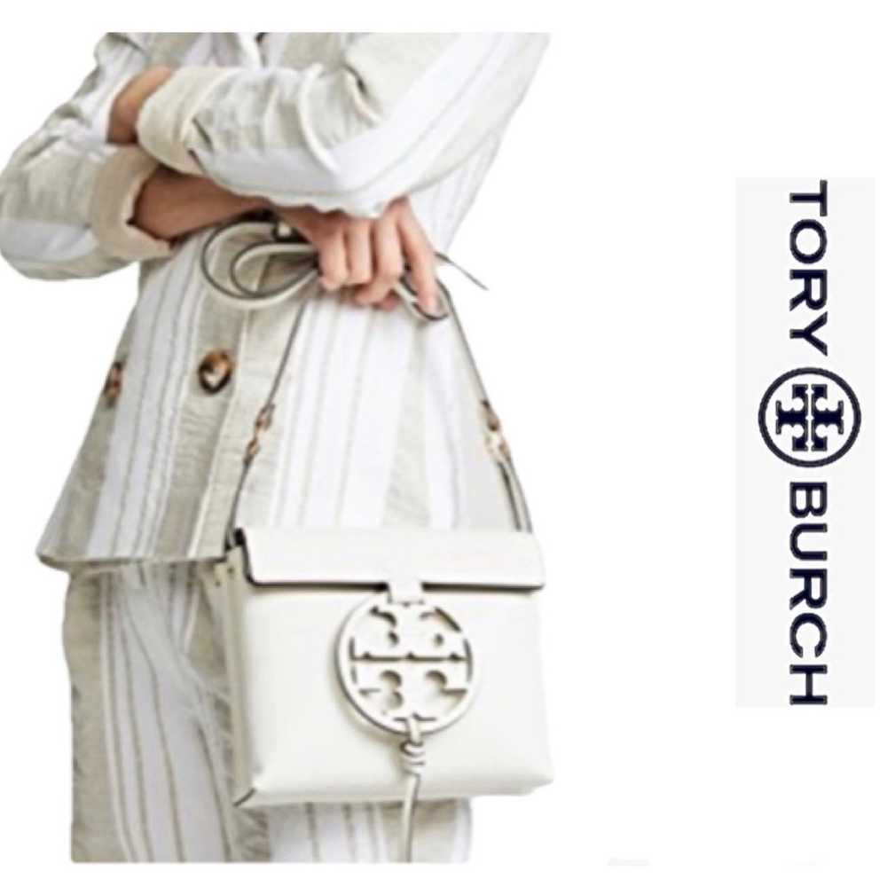 Tory Burch Miller Crossbody in Soft White Smooth … - image 12