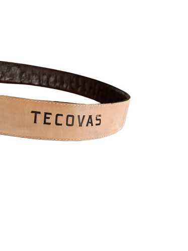 Tecovas Ostrich Belt Chocolate Ostrich / L