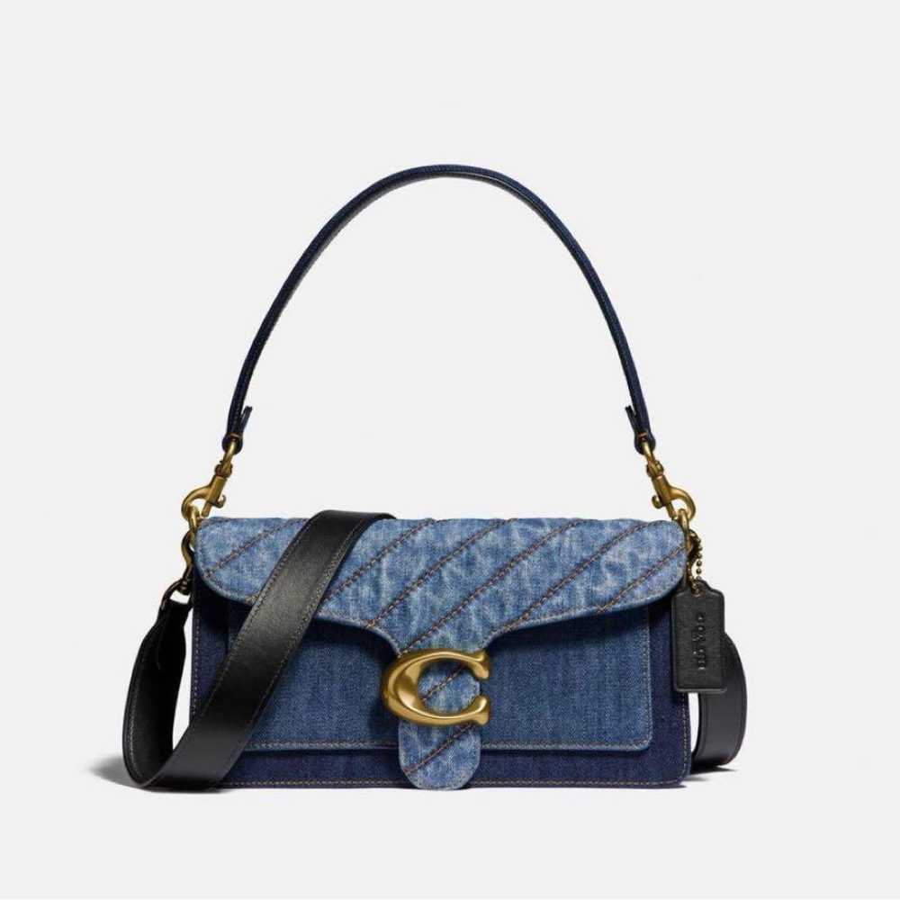 Coach Tabby Bag Denim - image 2