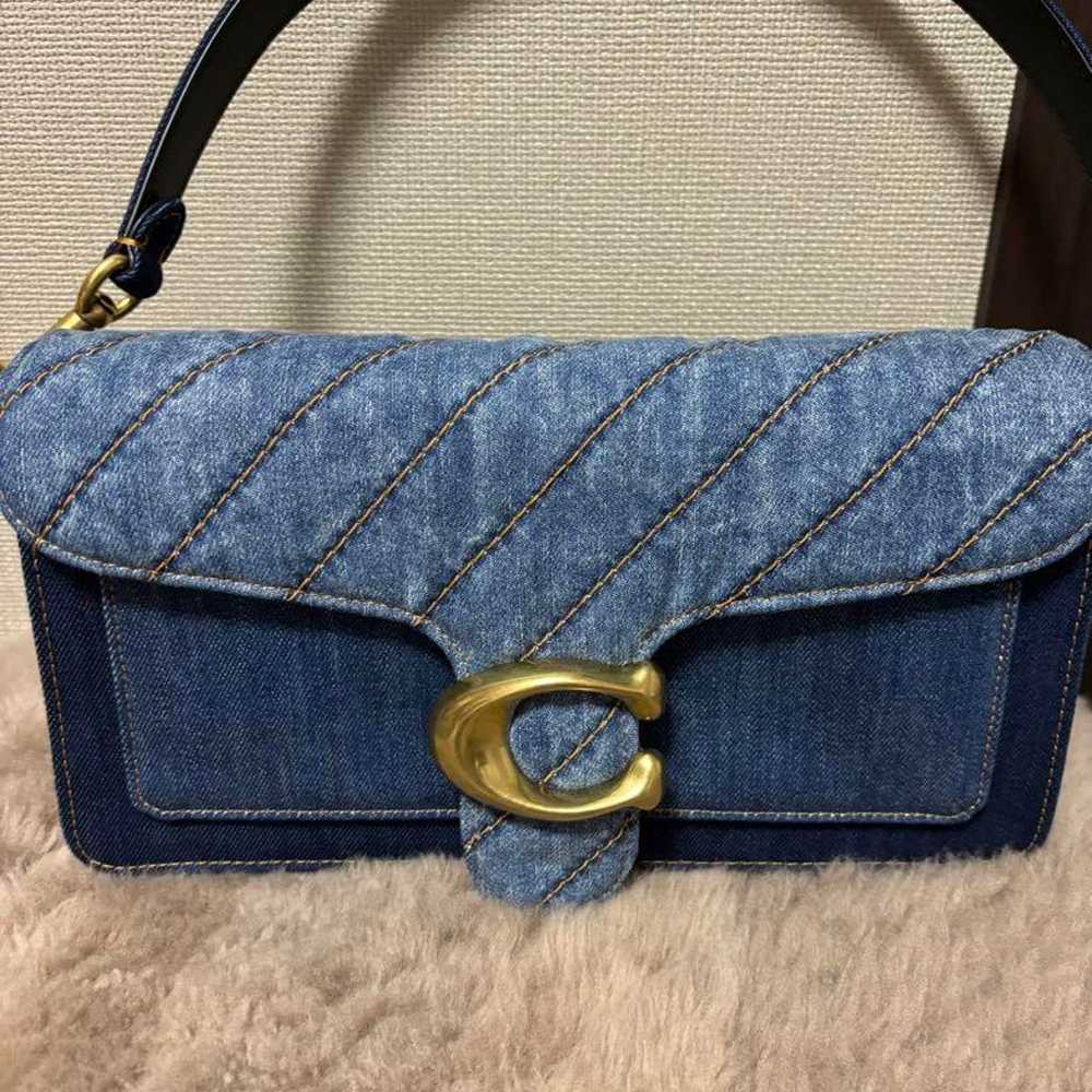 Coach Tabby Bag Denim - image 3