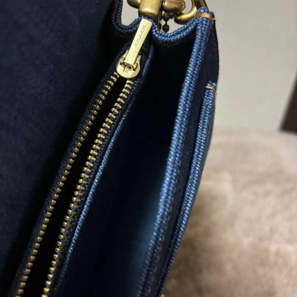 Coach Tabby Bag Denim - image 5