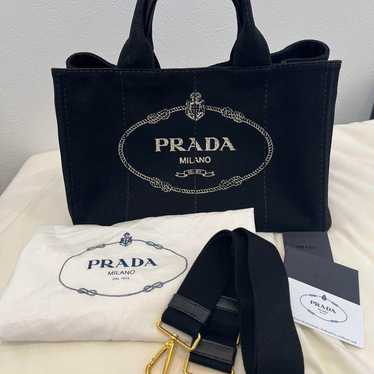 PRADA Canapa Tote