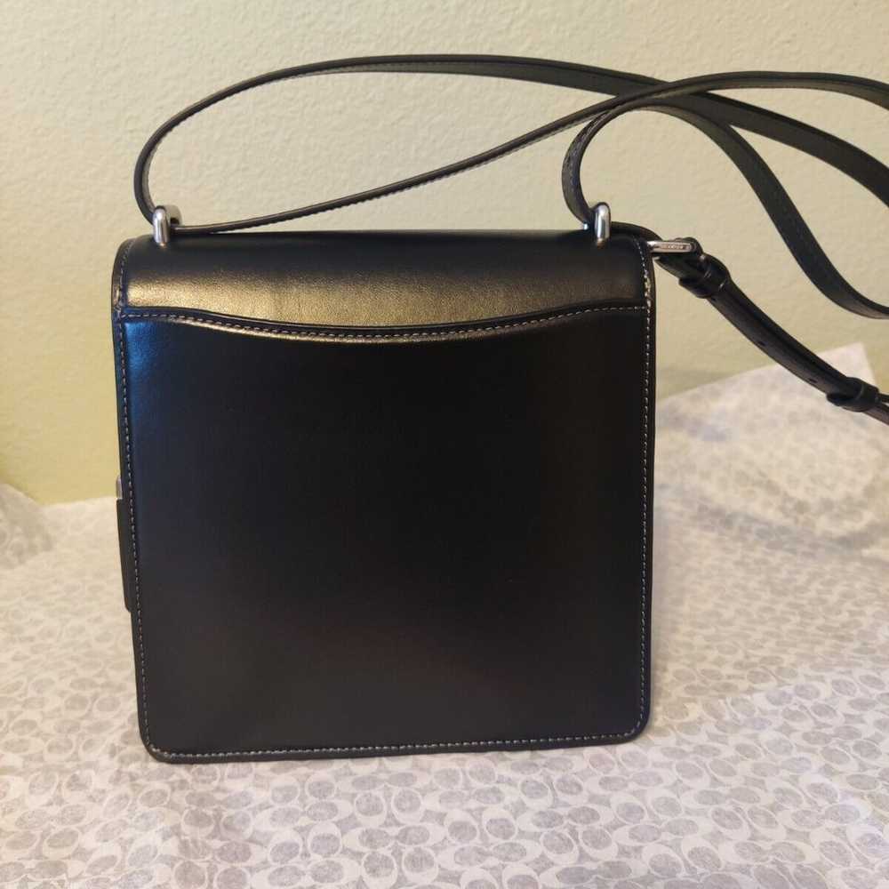 EUC Coach Bandit Shoulder Bag 20 in Black Calf Le… - image 2