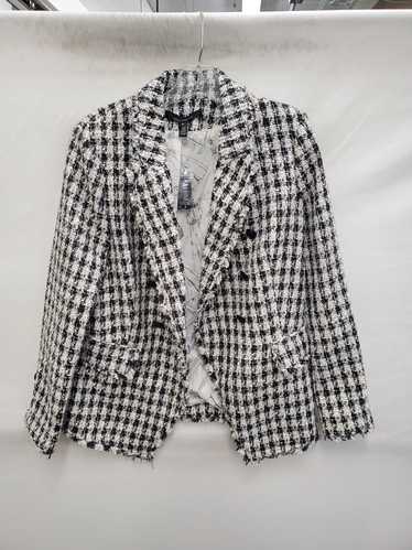 NWT White House Black Market WM's B/W Houndstooth 