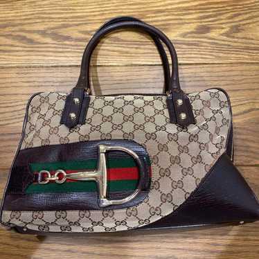 Gucci GG pattern handbag - image 1