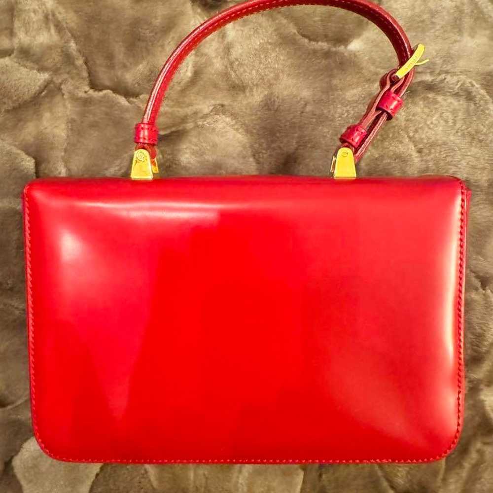 【Rare】PRADA Red Handbag - image 3