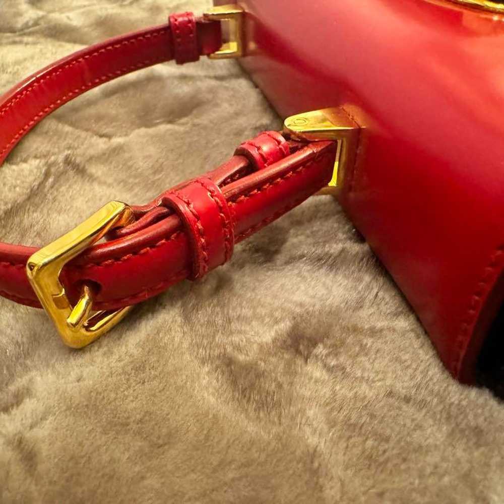 【Rare】PRADA Red Handbag - image 4