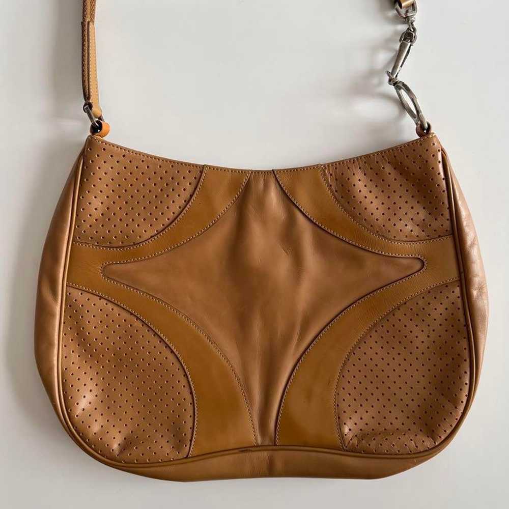 SS2000 PRADA LEATHER SHOULDER BAG - image 3