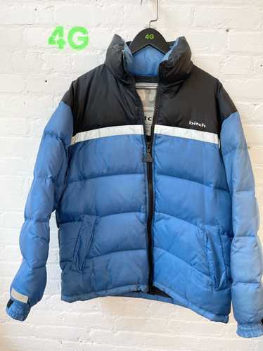 Vintage 90s BITCH SKATEBOARD BRAND PUFFER BUBBLE J