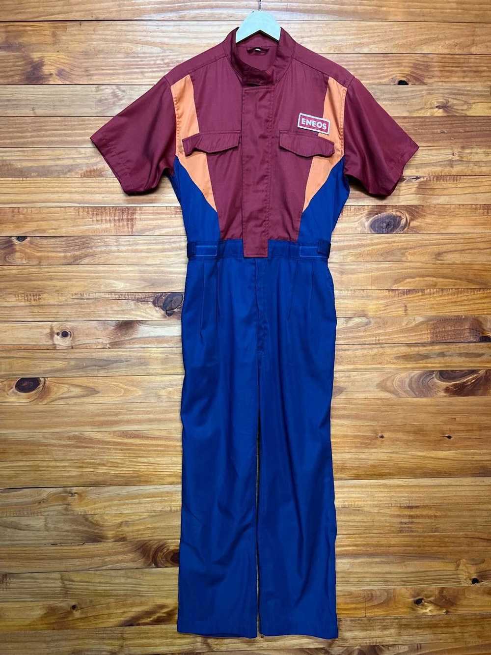 Overalls × Racing × Sports Specialties VINTAGE EN… - image 1