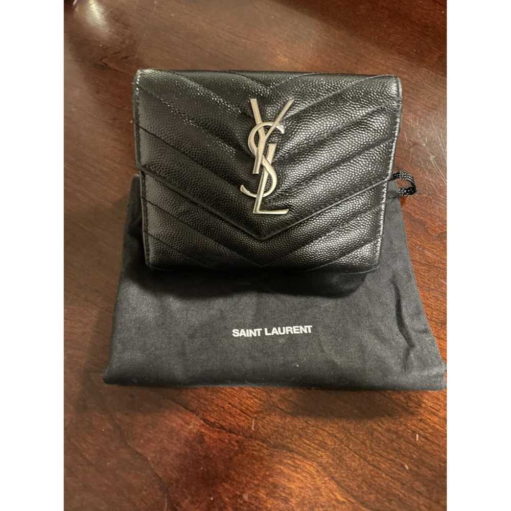 Saint Laurent Monogramme leather wallet - image 10