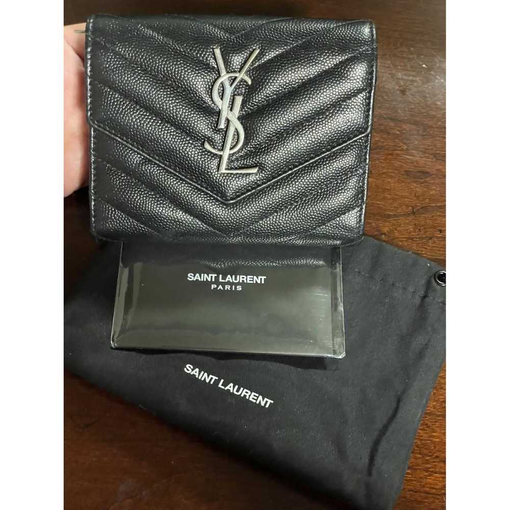 Saint Laurent Monogramme leather wallet - image 4