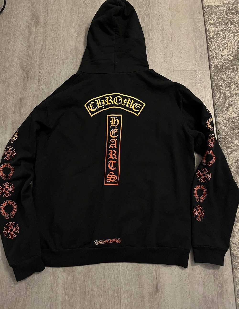 Chrome Hearts Chrome Hearts Gradient Logo Hoodie - image 3