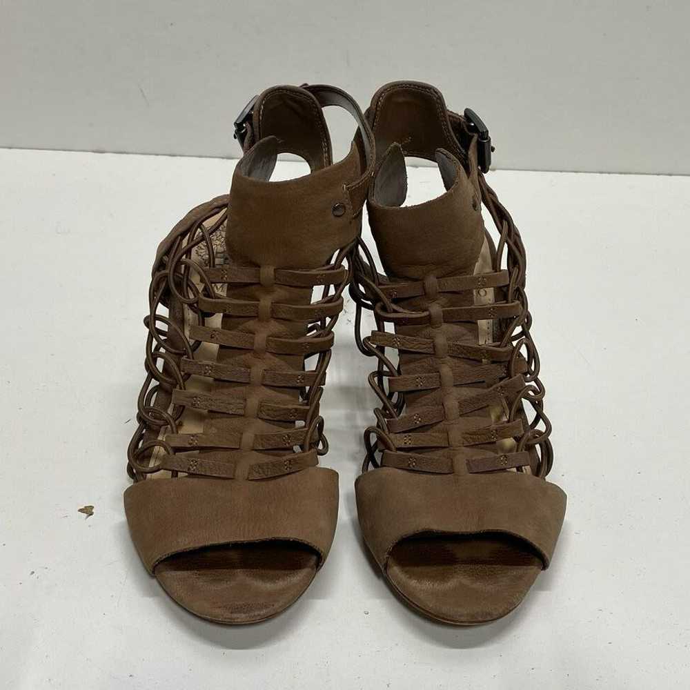 Vince Camuto Beige Gladiator Sandal Women 7 - image 5