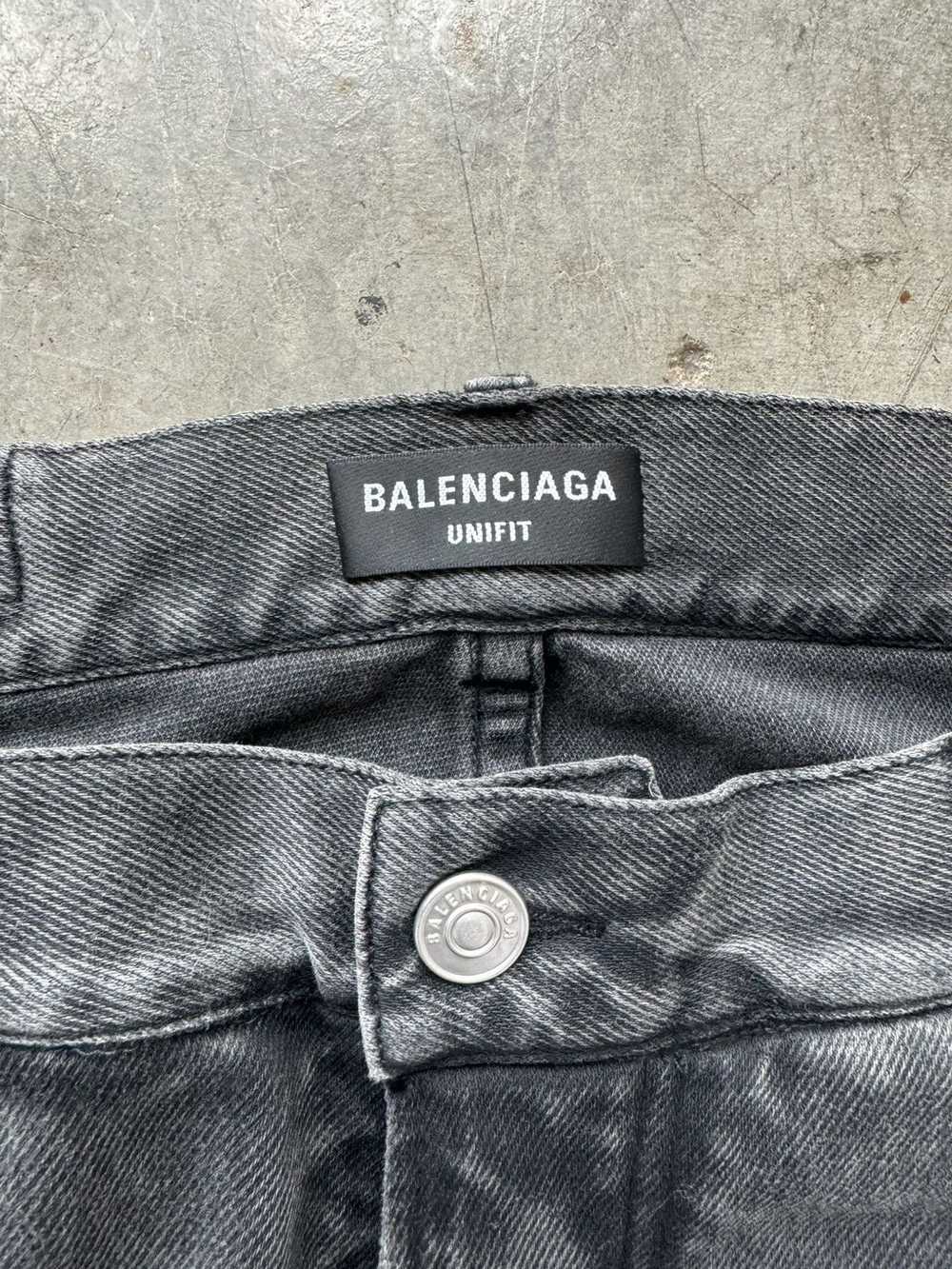 Balenciaga Balenciaga Trompe-l'oeil Cotton Denim … - image 4