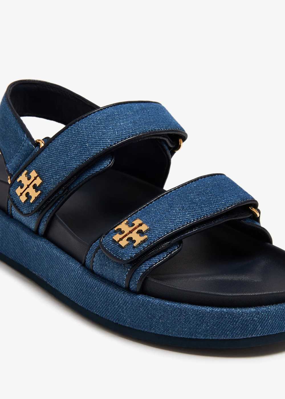 Tory Burch o1s22i1n1024 Denim Kira Sport Sandals … - image 3