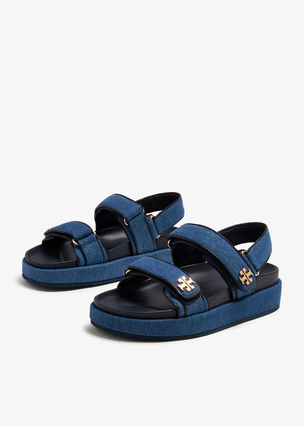 Tory Burch o1s22i1n1024 Denim Kira Sport Sandals … - image 5