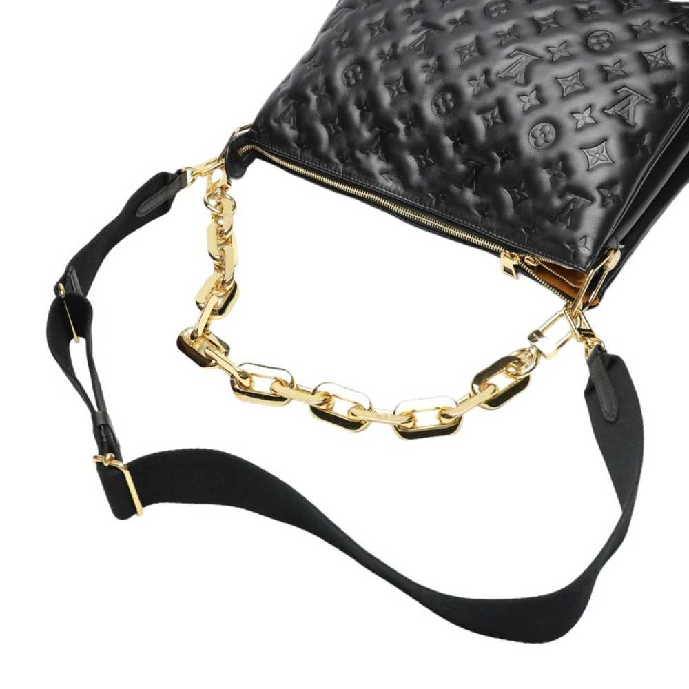 Louis Vuitton Coussin Black Leather Shoulder Bag … - image 9