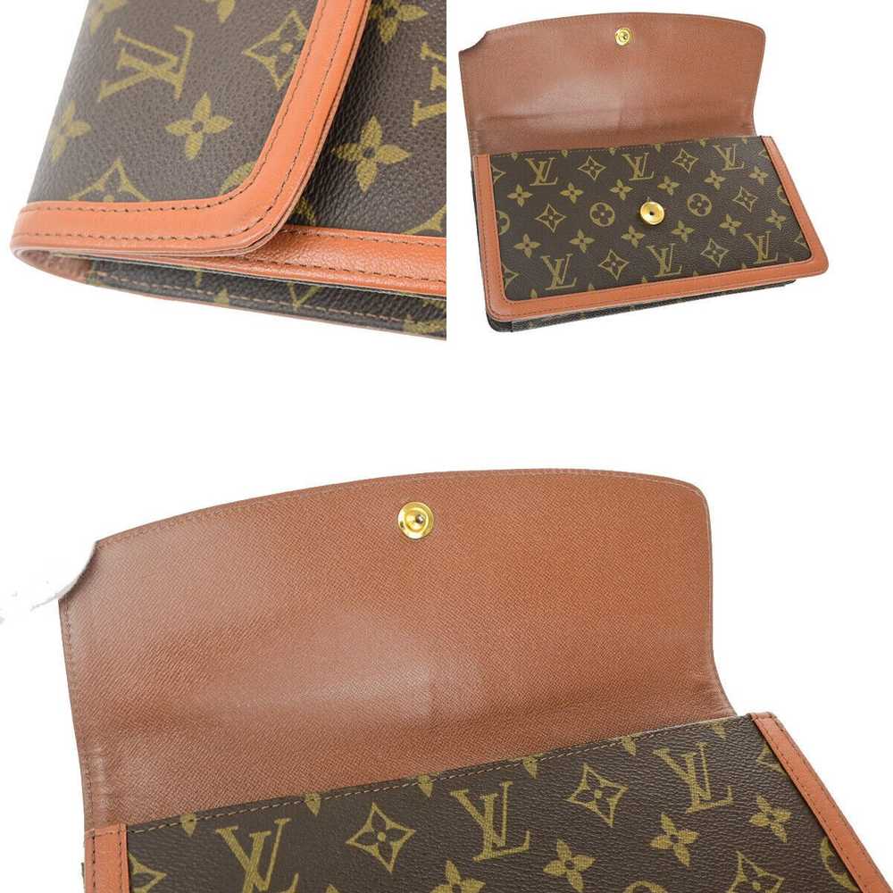 Louis Vuitton Pochette Dame Brown Canvas Clutch B… - image 12