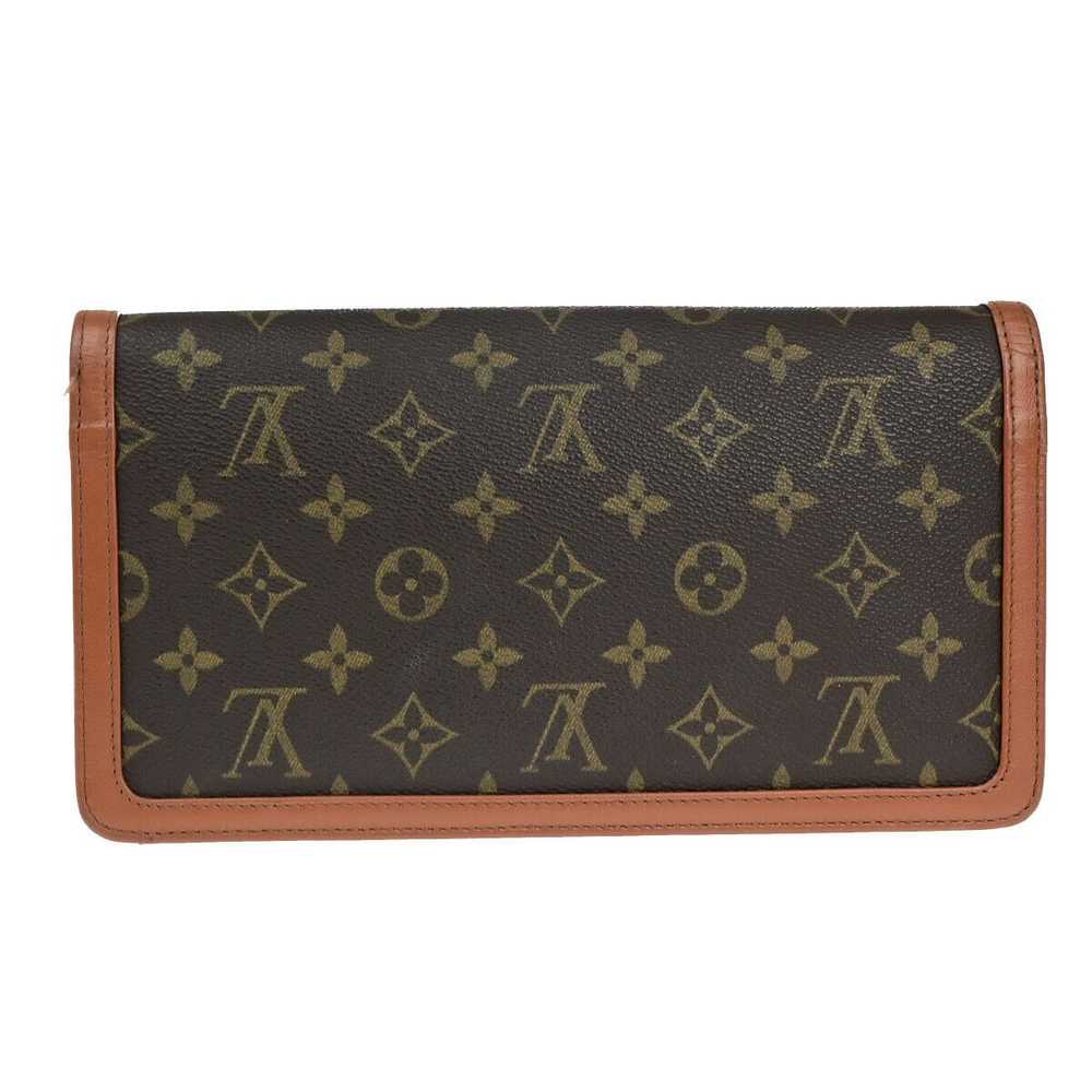 Louis Vuitton Pochette Dame Brown Canvas Clutch B… - image 2