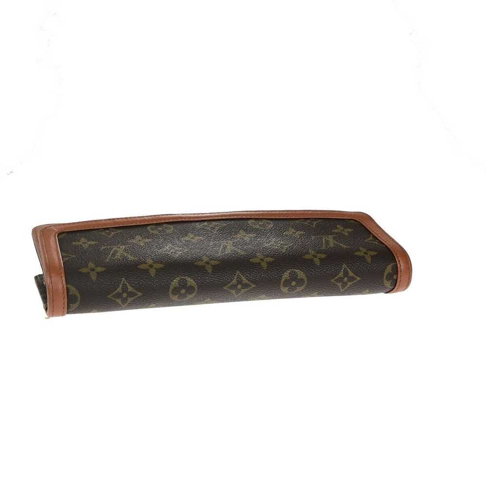 Louis Vuitton Pochette Dame Brown Canvas Clutch B… - image 4