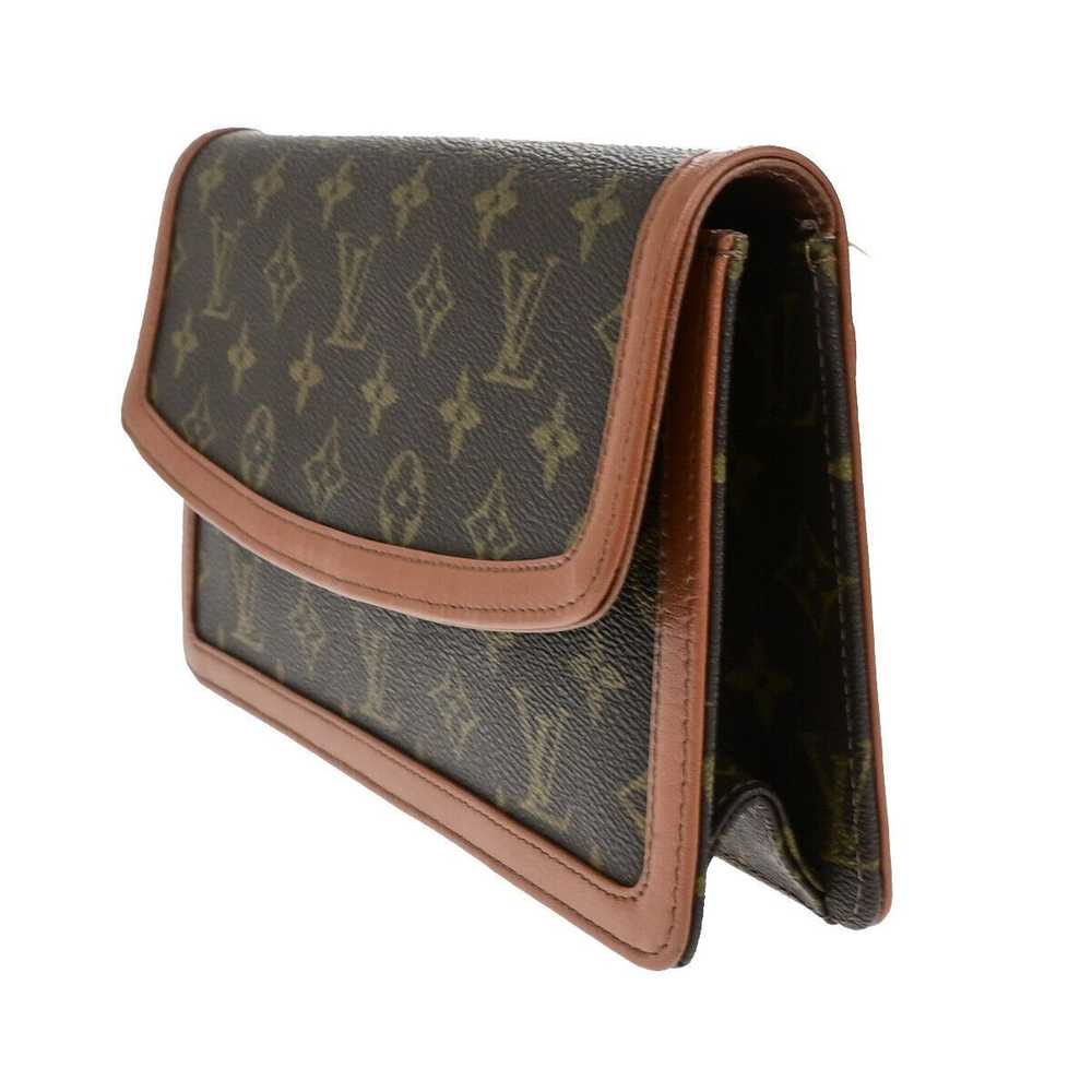 Louis Vuitton Pochette Dame Brown Canvas Clutch B… - image 8