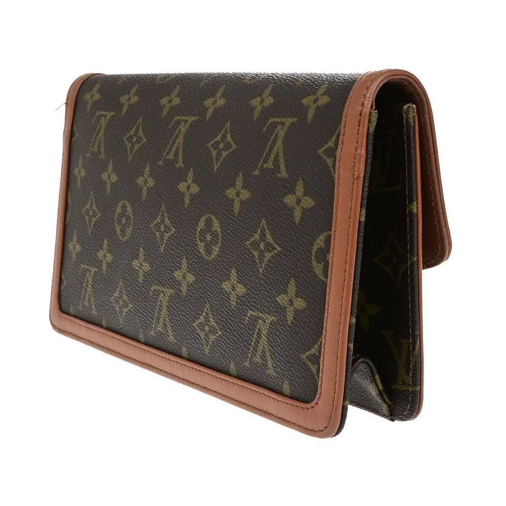 Louis Vuitton Pochette Dame Brown Canvas Clutch B… - image 9