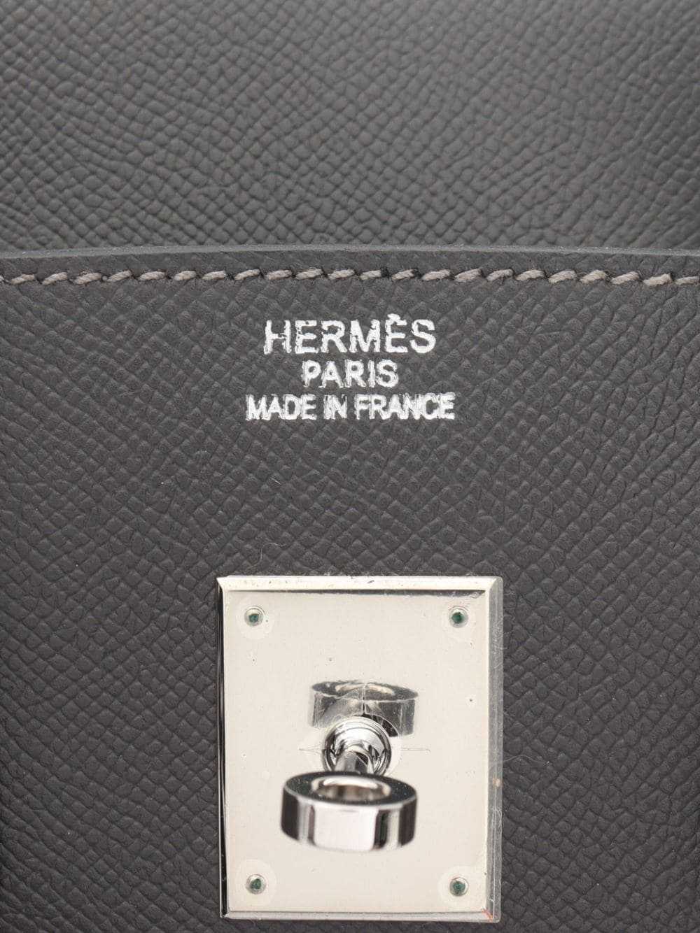 Hermès Pre-Owned 2008 Birkin 35 handbag - Grey - image 4