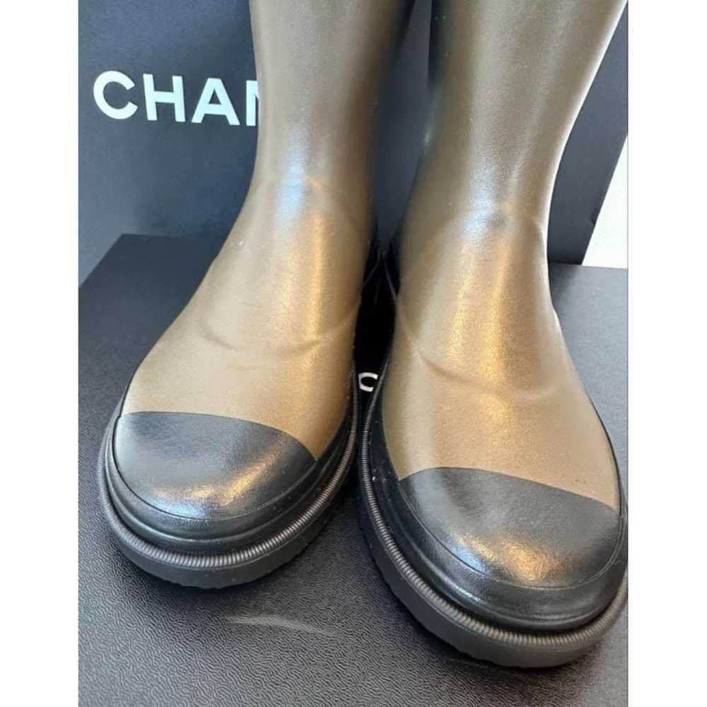 Chanel Wellington boots - image 3